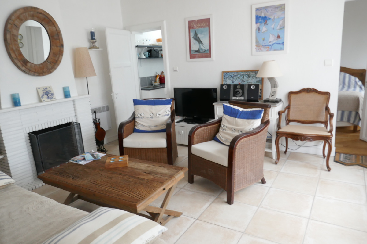 Le salon - Location de vacances - Noirmoutier en l'Île