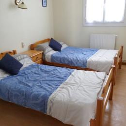 Chambre lits en 90 - Location de vacances - Les Sables-d'Olonne