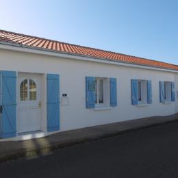 Maison vue de la rue - Location de vacances - Noirmoutier en l'Île