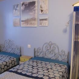 1 chambre 2 lits 90x190 - Location de vacances - La Tranche sur Mer