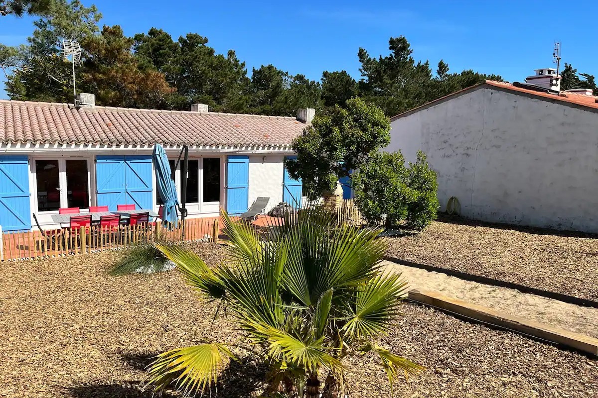 Façade arrière - Location de vacances - La Guérinière