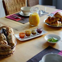 Le petit déjeuner - Chambre d'hôtes - Poitiers