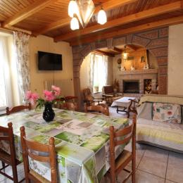 Salon/séjour - Appartement Granges-Aumontzey - Location de vacances - Granges-Aumontzey