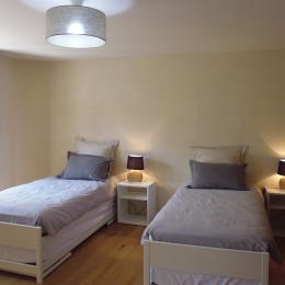 Le petit Feigne - la chambres (lits 90x200) - Chambre d'hôtes - Plombières-les-Bains