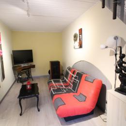 Espace salon pièce de vie - Gites de Ban Appartement Salamandre - Location de vacances - Ban-de-Laveline