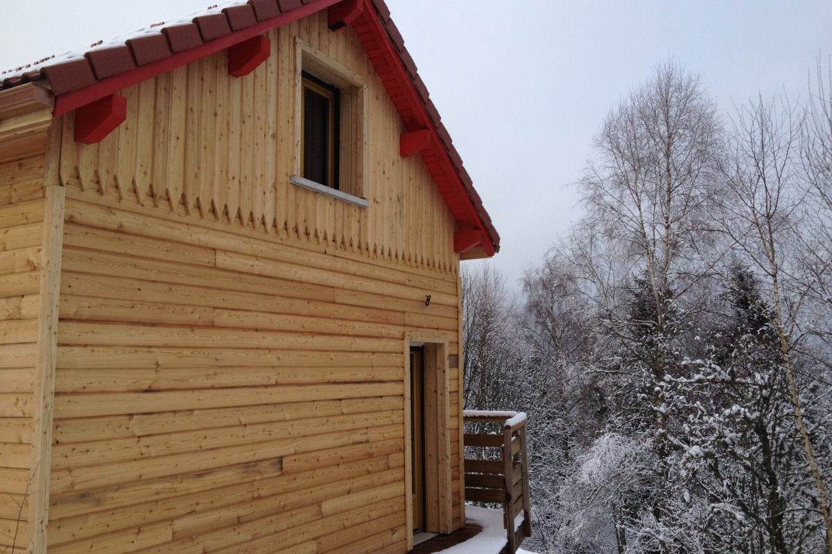 Le REFUGE: Côté Est en hiver - Location de vacances - Gérardmer