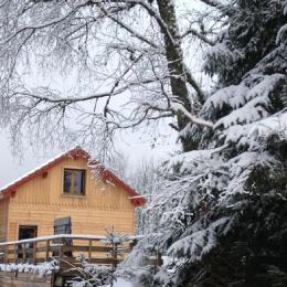 Le REFUGE: Le coquet chalet en hiver - Location de vacances - Gérardmer