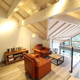Mezzanine - Chalet du Haut du Bout - Location de vacances - Fraize