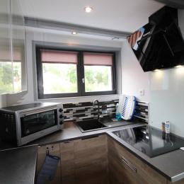 Cuisine - Studio Les Brimbelles - Location de vacances - Granges-Aumontzey