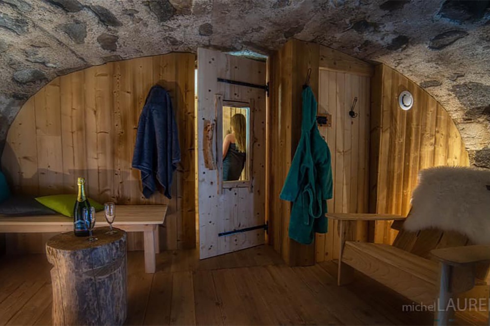 Sauna atypique dans la cave voutée - Location de vacances - Saulxures-sur-Moselotte