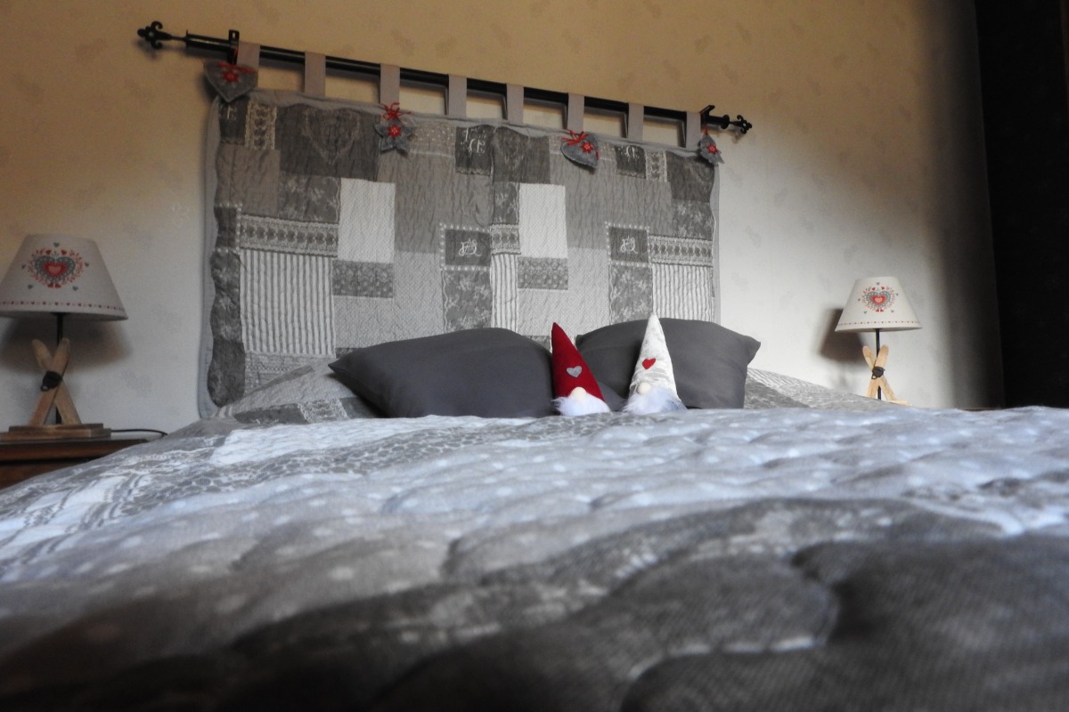 Chambre n°2 - Appartement Le petit Darou - Location de vacances - La Bresse