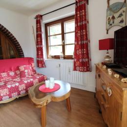 Salon/séjour - Appartement Le petit Darou - Location de vacances - La Bresse