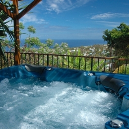 Jacuzzi en accès libre - Location de vacances - Saint-Leu